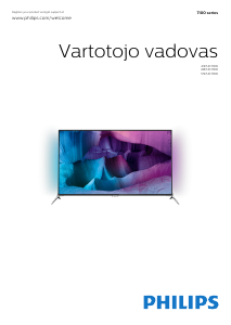 Vadovas Philips 55PUK7100 LED televizorius