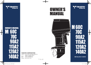 Manual Tohatsu M120A2 Outboard Motor
