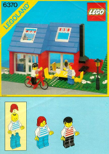 Bruksanvisning Lego set 6370 Town Sommarstuga