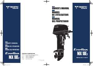 Handleiding Tohatsu MX18E2 EverRun Buitenboordmotor