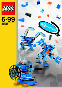 Brugsanvisning Lego set 4099 Creator Robobots