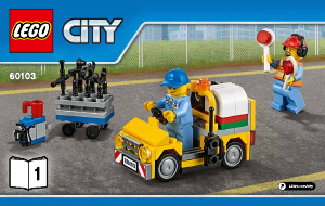 Manual Lego set 60103 City Parada de aviatie pe aeroport