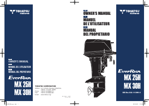 Handleiding Tohatsu MX30H EverRun Buitenboordmotor