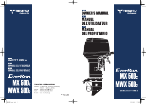 Handleiding Tohatsu MX50D2 EverRun Buitenboordmotor