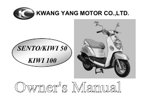 Manual Kymco Kiwi 100 Scooter