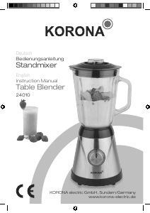 Manual Korona 24010 Blender