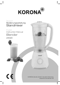 Manual Korona 24020 Blender