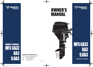 Manual Tohatsu MFS6C Outboard Motor