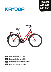 Handleiding Kayoba 630-051 Swan Fiets