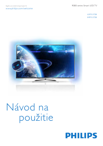 Návod Philips 65PFL9708 LED televízor