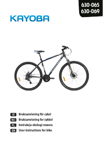 Handleiding Kayoba 630-065 Fiets