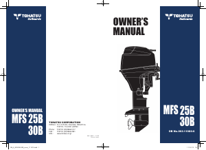 Manual Tohatsu MFS30B Outboard Motor