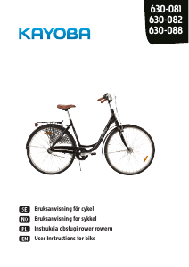 Handleiding Kayoba 630-088 Swan Fiets