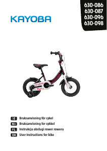 Bruksanvisning Kayoba 630-096 Sigge Cykel