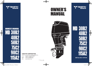 Manual Tohatsu MD40B2 Outboard Motor