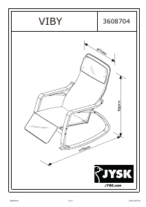 Hướng dẫn sử dụng JYSK Viby Ghế bành