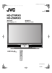 说明书 杰伟世HD-Z56RX5电视