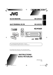 Manual JVC KD-LHX555 Car Radio