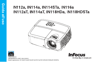 Manuale InFocus IN114a Proiettore