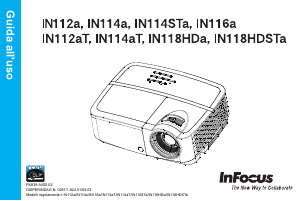 Manuale InFocus IN118HDSTa Proiettore