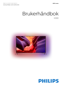 Bruksanvisning Philips 65PUS8601 LED-TV