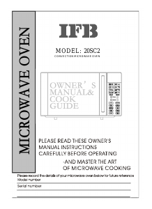 Manual IFB 20SC2 Microwave