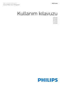 Kullanım kılavuzu Philips 70PUS7805 LED televizyon