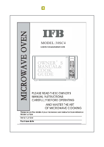 Manual IFB 30SC4 Microwave