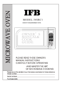 Manual IFB 38SRC1 Microwave