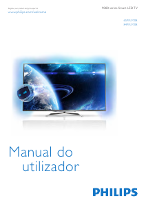 Manual Philips 84PFL9708 Televisor LED