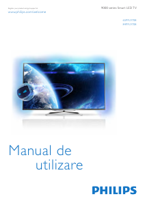 Manual Philips 84PFL9708 Televizor LED