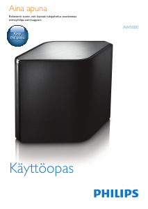 Käyttöohje Philips AW5000 Kaiutin