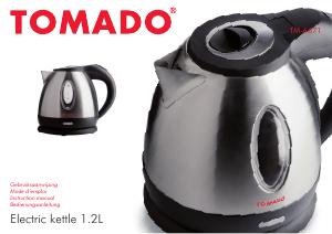 Manual Tomado TM-6671 Kettle