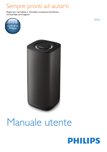 Manuale Philips BM6W Altoparlante