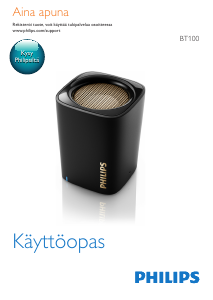 Käyttöohje Philips BT100B Kaiutin