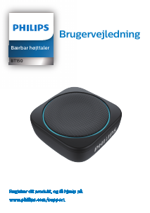 Brugsanvisning Philips BT150B Højttaler