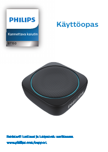 Käyttöohje Philips BT150B Kaiutin