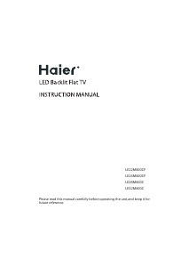 Manual de uso Haier LE24M660CF Televisor de LED
