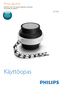 Käyttöohje Philips BT2000 Kaiutin