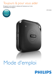 Mode d’emploi Philips BT25 Haut-parleur