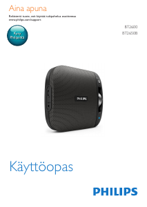 Käyttöohje Philips BT2600R Kaiutin