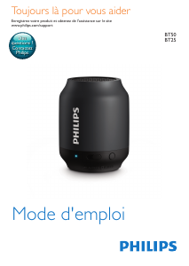 Mode d’emploi Philips BT50A Haut-parleur