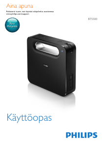 Käyttöohje Philips BT5500B Kaiutin