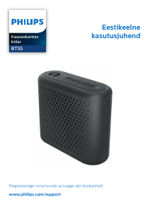 Kasutusjuhend Philips BT55A Kõlar