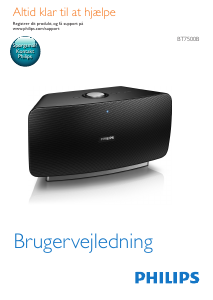 Brugsanvisning Philips BT7500B Højttaler