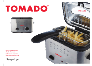 Manual Tomado TM-5518 Deep Fryer