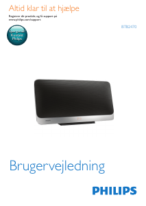 Brugsanvisning Philips BTB2470 Højttaler