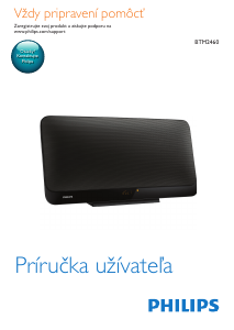 Návod Philips BTM2460 Reproduktor