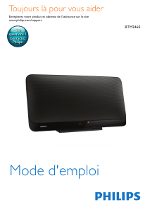 Mode d’emploi Philips BTM2460 Haut-parleur