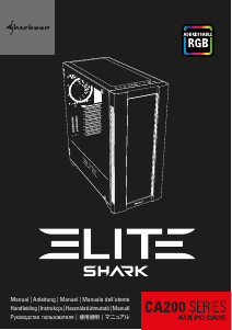 Handleiding Sharkoon Elite Shark CA200M PC behuizing